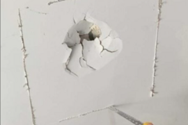 drywall-ceiling-patch-repair.png Ceiling drywall patch repair after electrical or plumbing work.