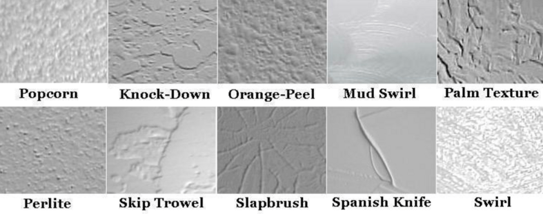 Drywall finish level comparison chart from Level 0 to Level 5.